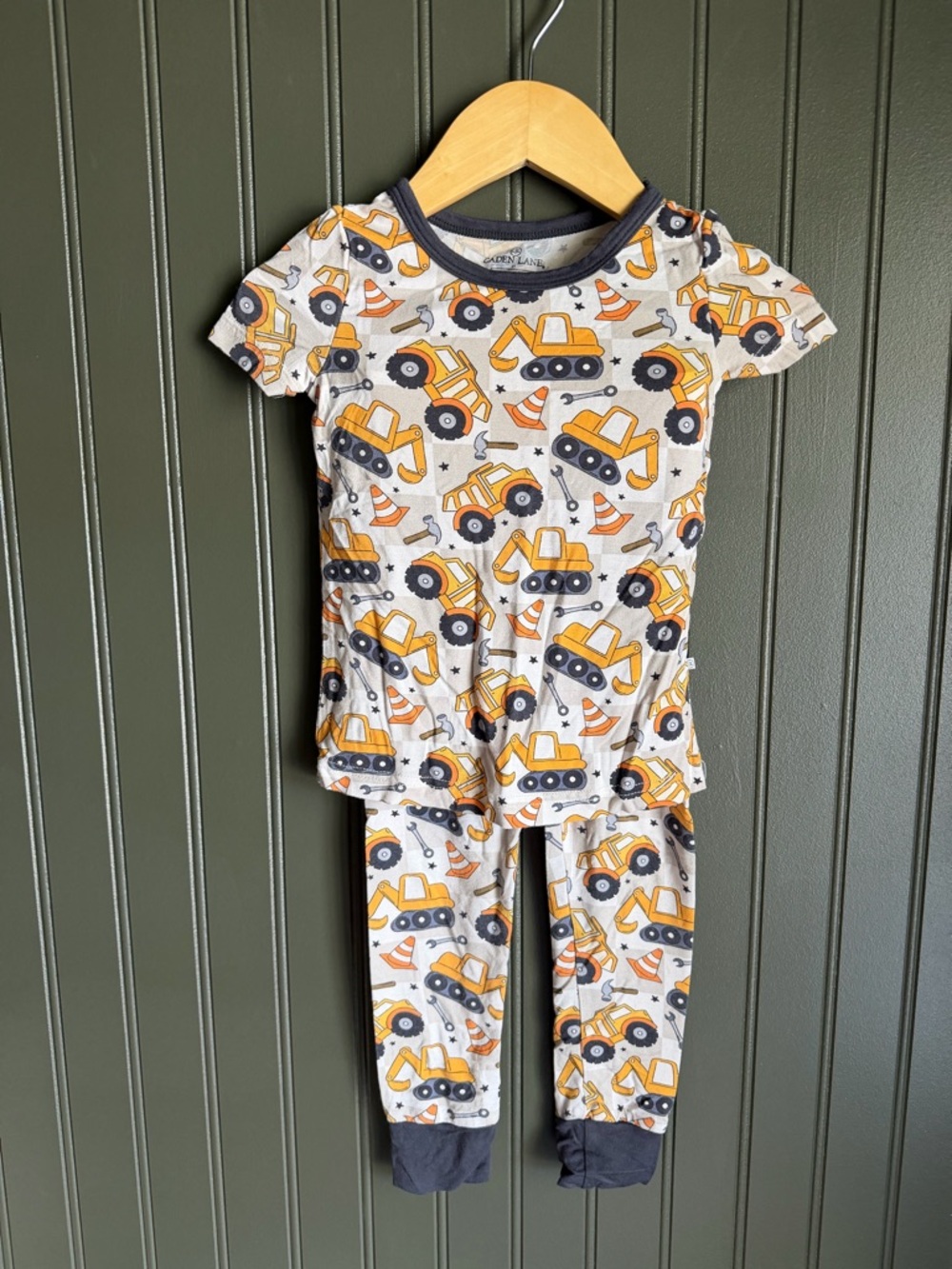 Construction Vehicle Caden lane pajamas